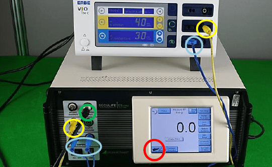 高頻電刀單雙極性輸出功率如何測試？