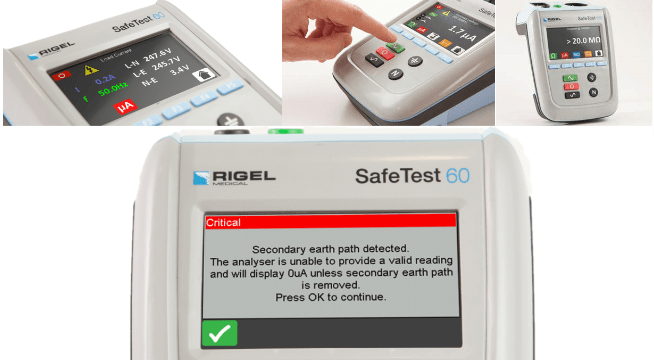 手持式電氣安全分析儀 Rigel SafeTest 60應(yīng)用范圍